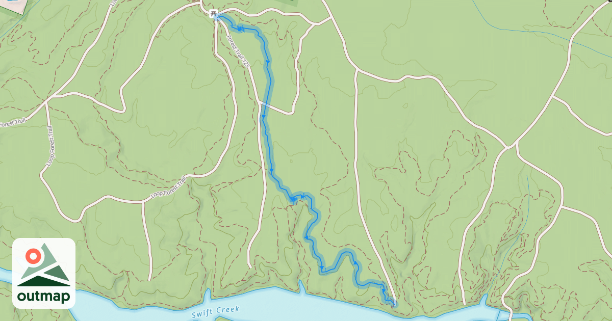 Map of Corkscrew