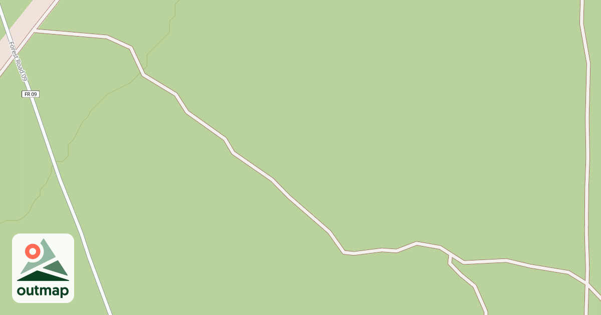 Map of USFS Motor Vehicle Use Map Roads {2805FF12-0EBA-413B-B774-433CFE43460B}