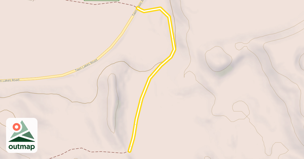 Map of Winthrop Trail (Lower)