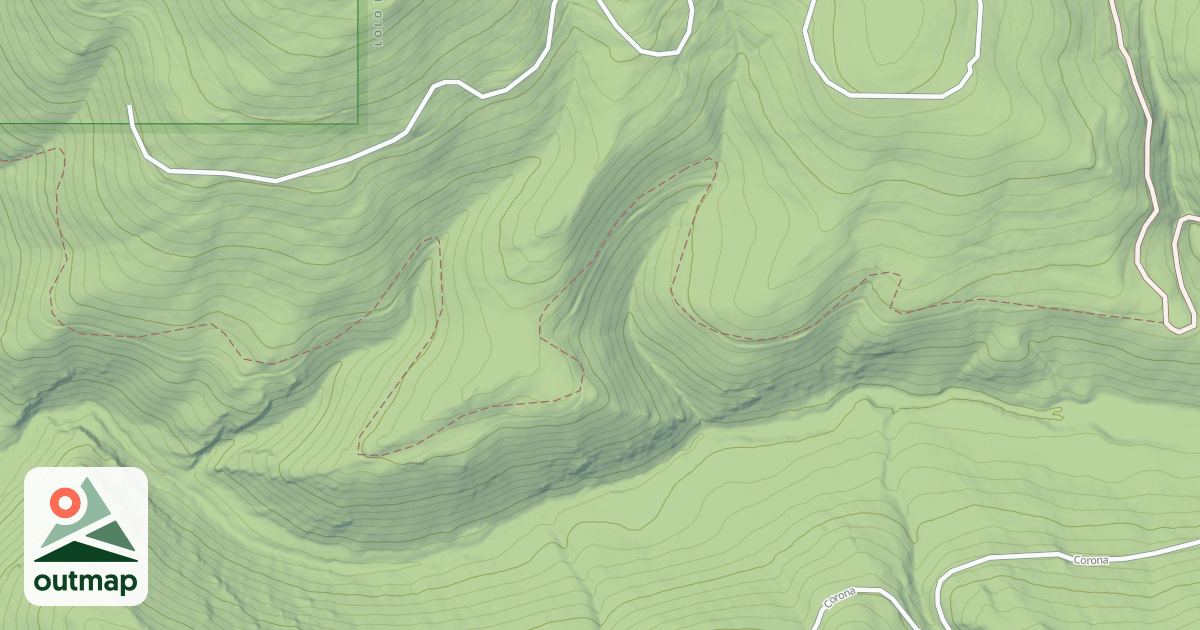 Map of GRINCH GULCH