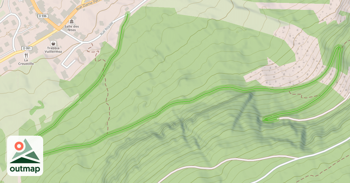 Map of Route Royale