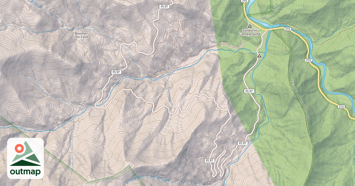 Map of LICKSTONE RIDGE