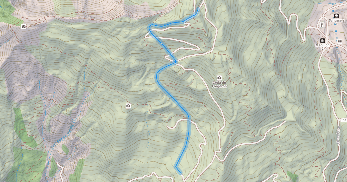 Map preview of Les Lauzières