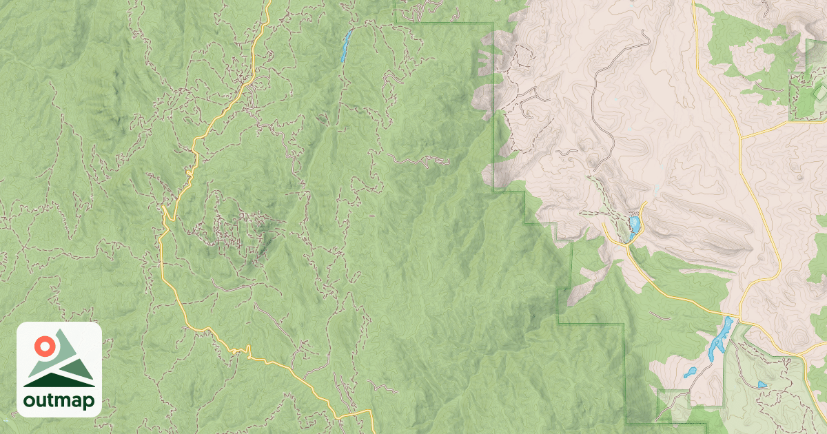 Map of DAKAN MTN