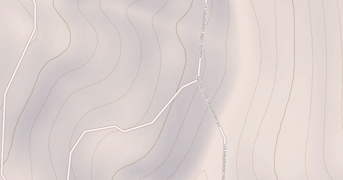 Map preview of NO. FK. DEADMAN SPUR #1