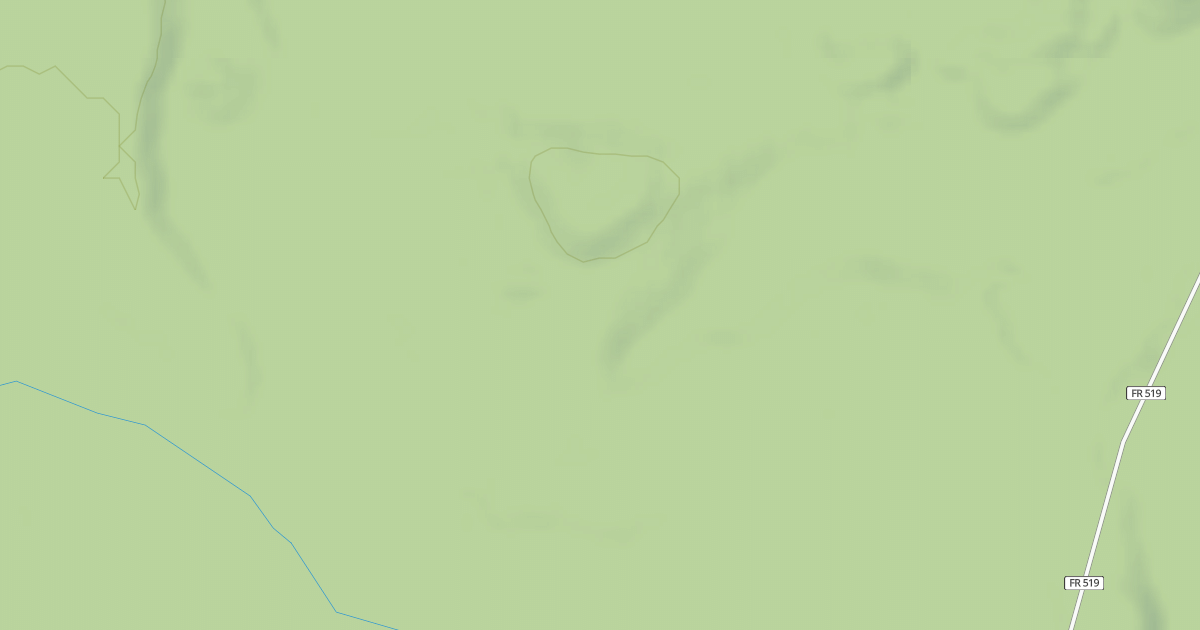 Map preview of FR 519A