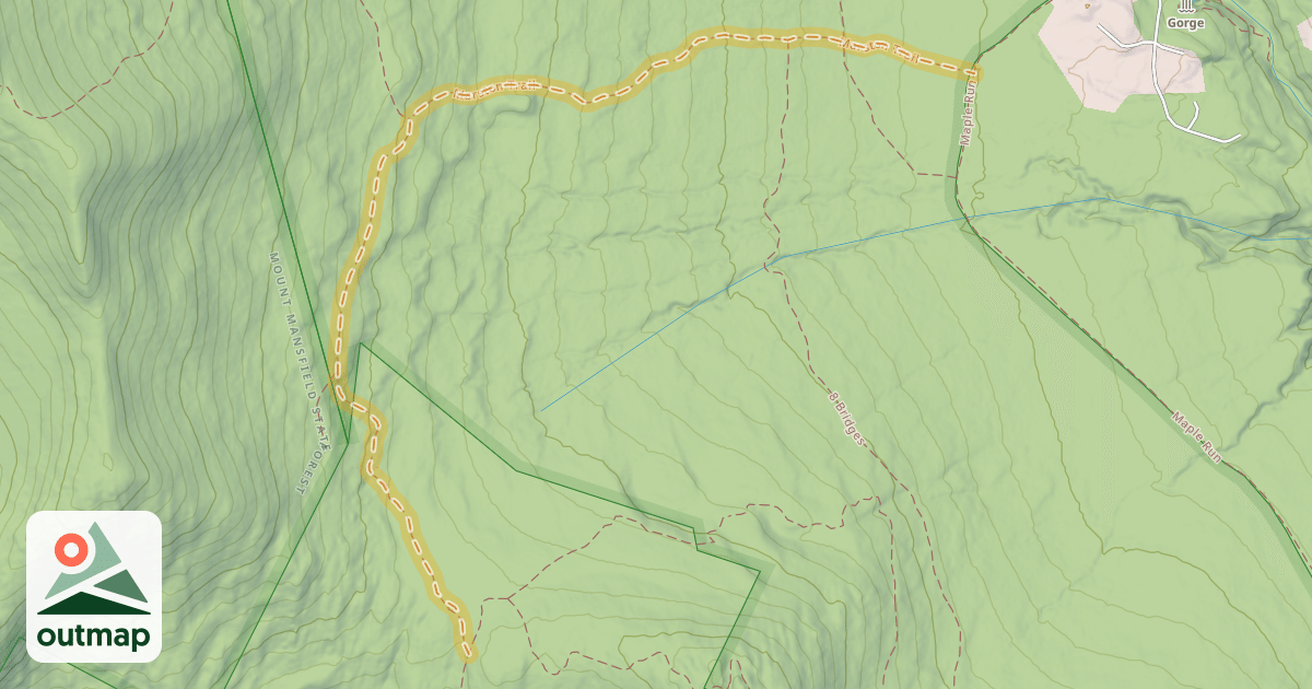 Map of Marston Trail