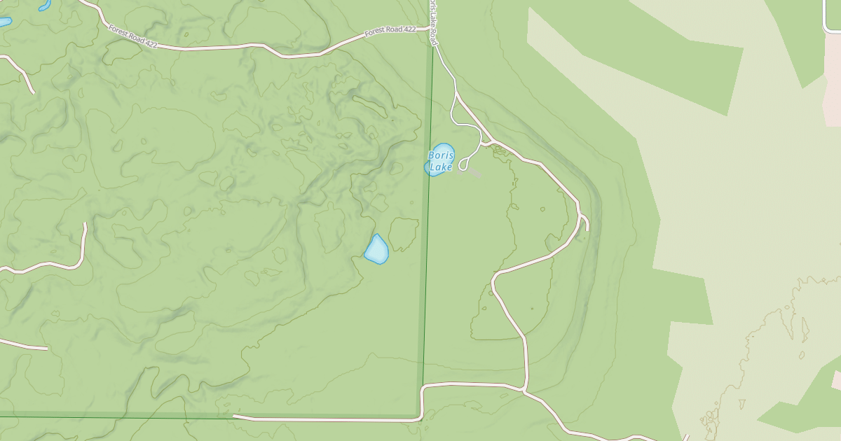 Map preview of FR 422B