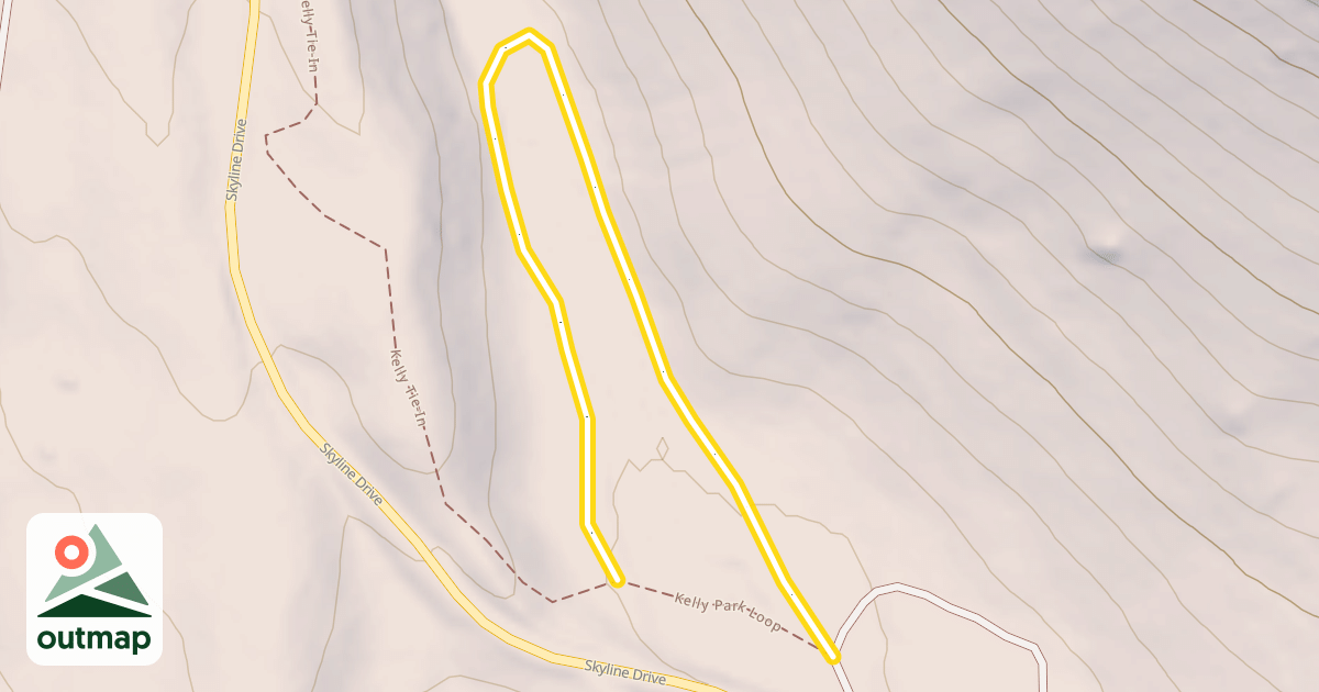 Map of Kelly Park Loop