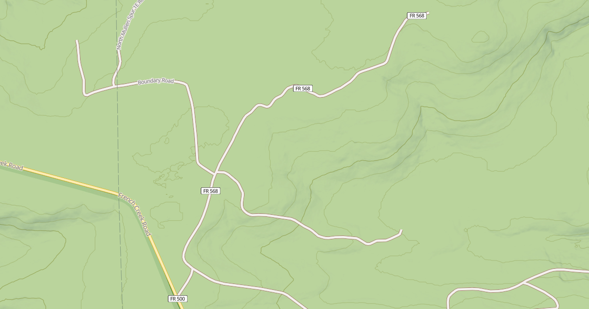 Map preview of DISTRICT BOUNDARY ROAD