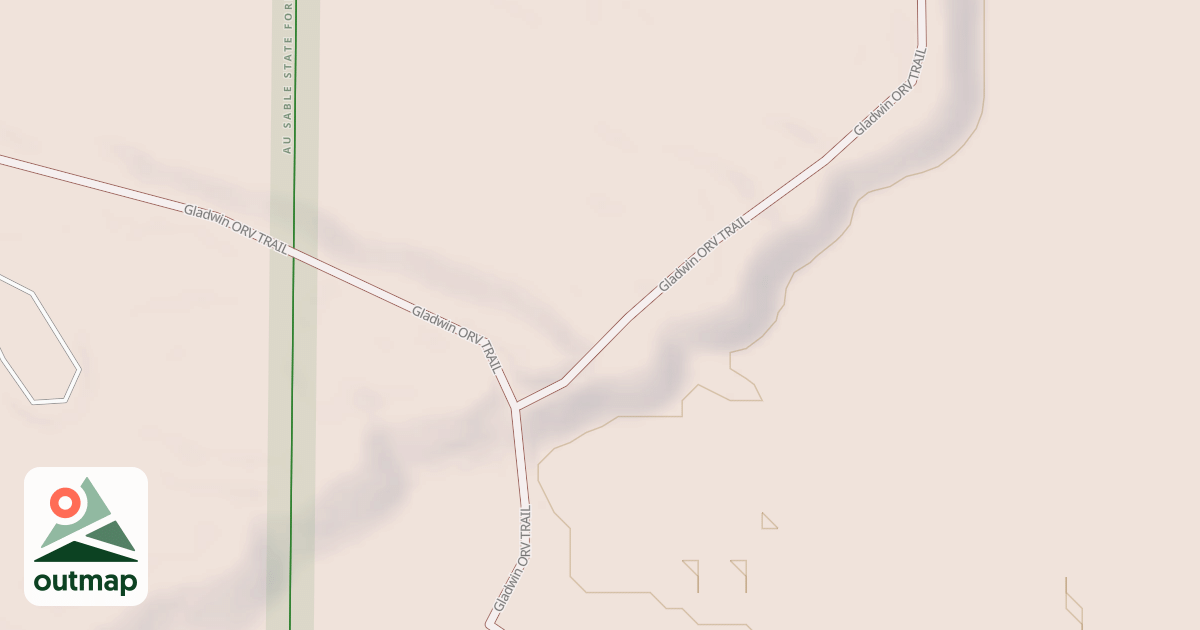 Map of Gladwin Trail