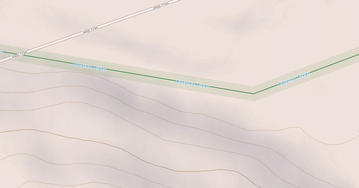 Map preview of Kotsina River Trail