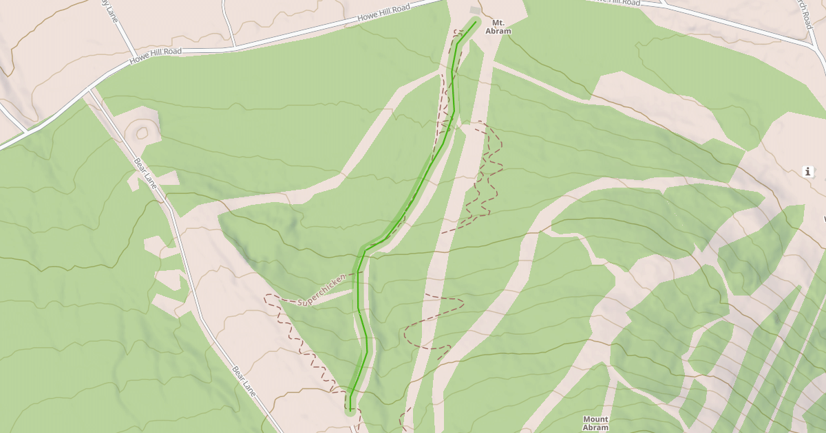 Map preview of Mahoosuc Meadow