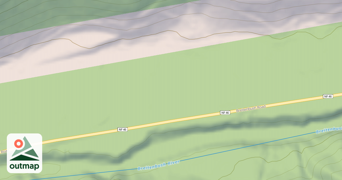 Map of USFS National Forest System Roads {679A4979-CDA4-4F61-A573-FD99AD7275B0}