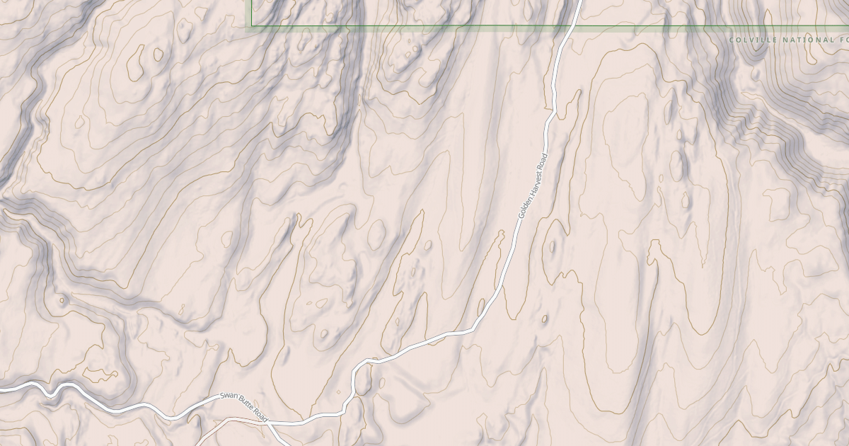 Map preview of USFS Motor Vehicle Use Map Roads {3D7F41EA-A7F2-4976-9EA6-A34C237F104C}