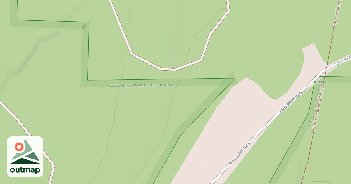 Map of WATSONTOWN RUN
