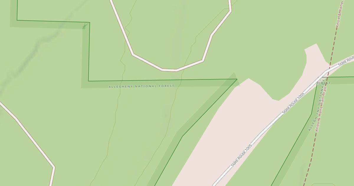 Map preview of WATSONTOWN RUN