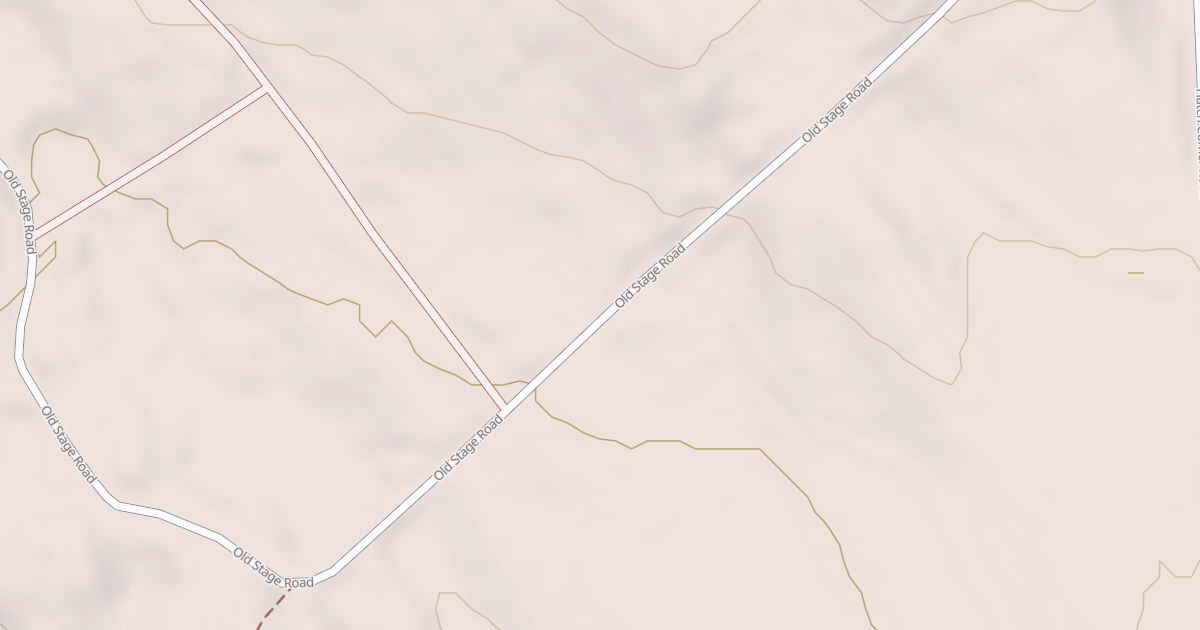 Map preview of Old Stage Rd