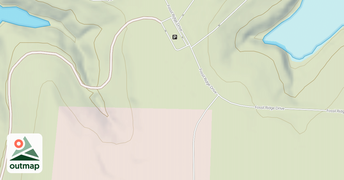 Map of Pee Wee Practice Area in Grayson