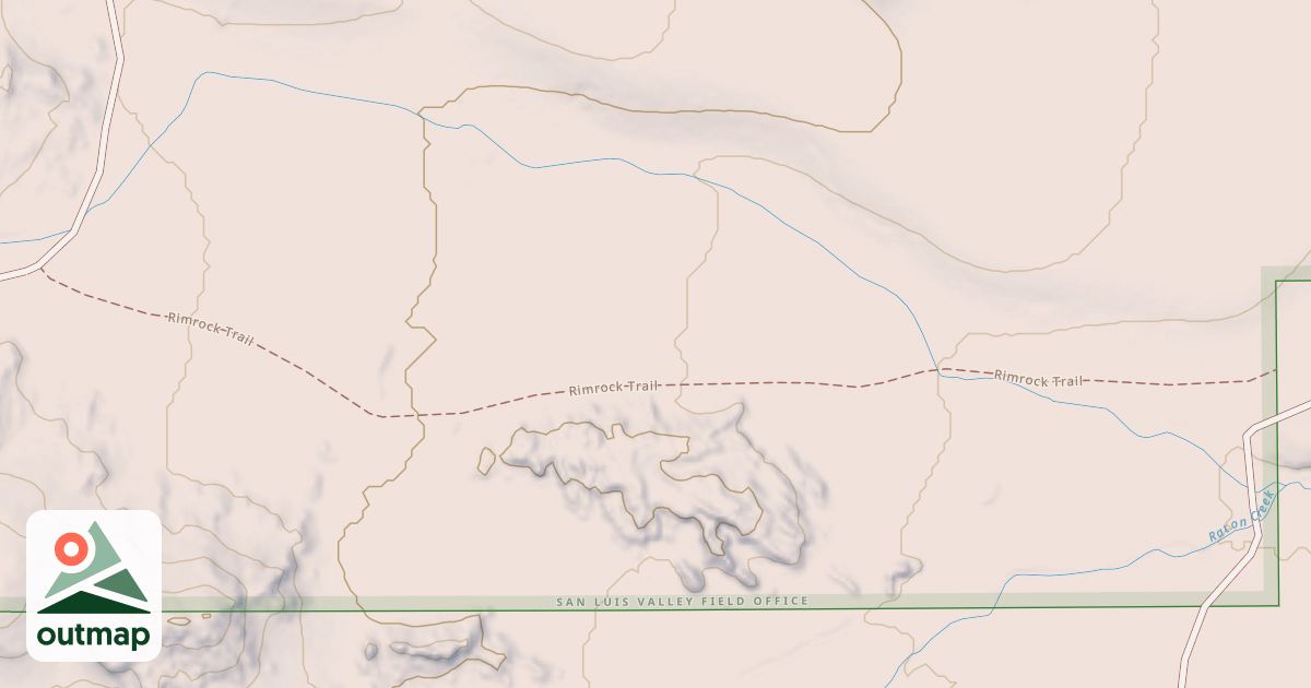 Map of Rimrock