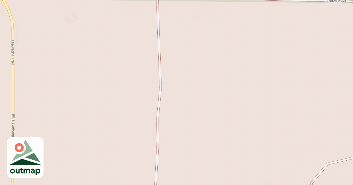 Map of Brevort-trout Lake Motorcycle Trail