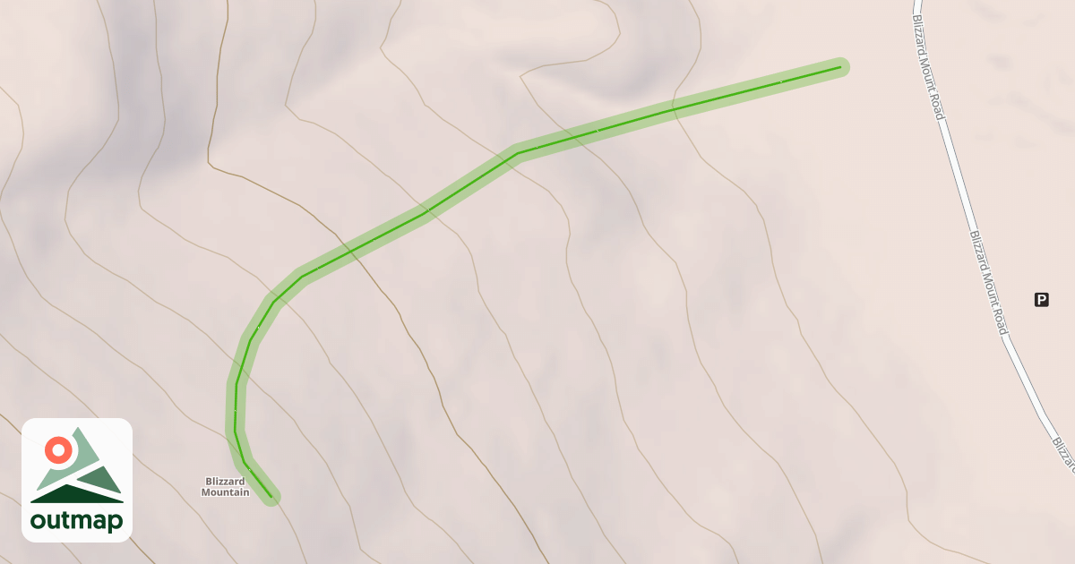 Map of Hidden Valley