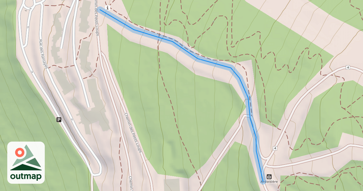 Map of Ardoisière
