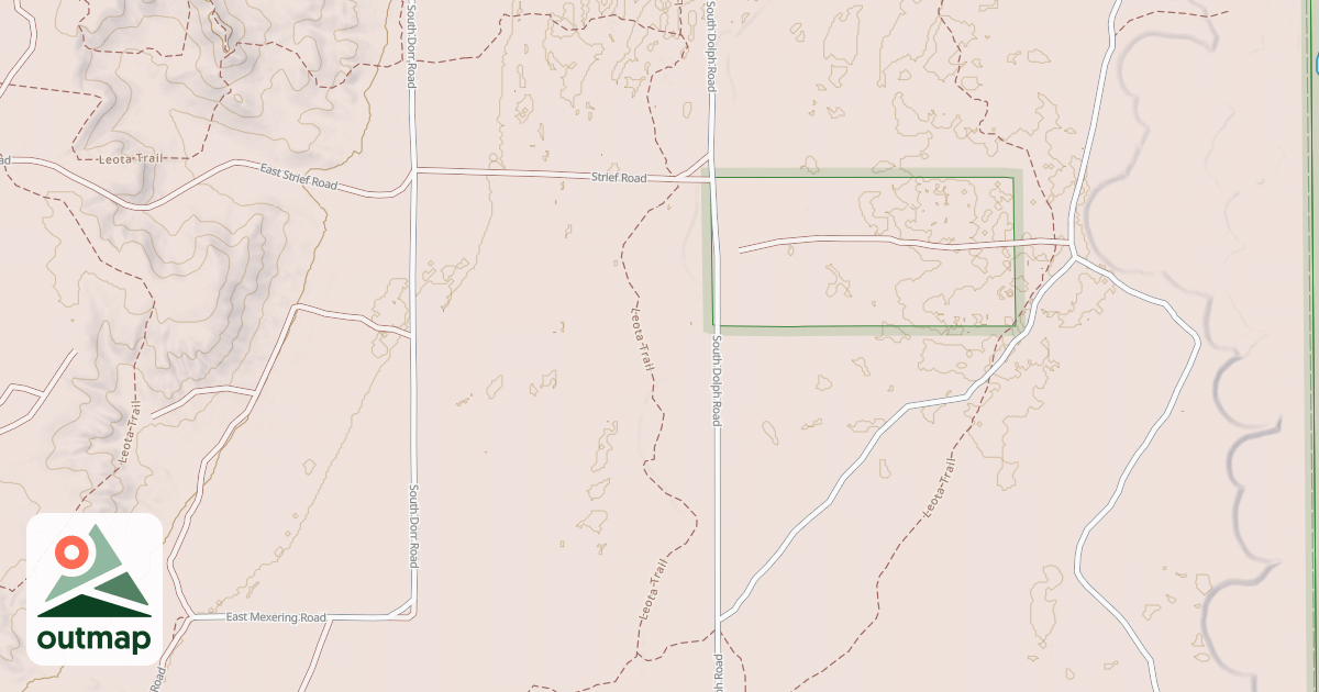 Map of Leota Trail