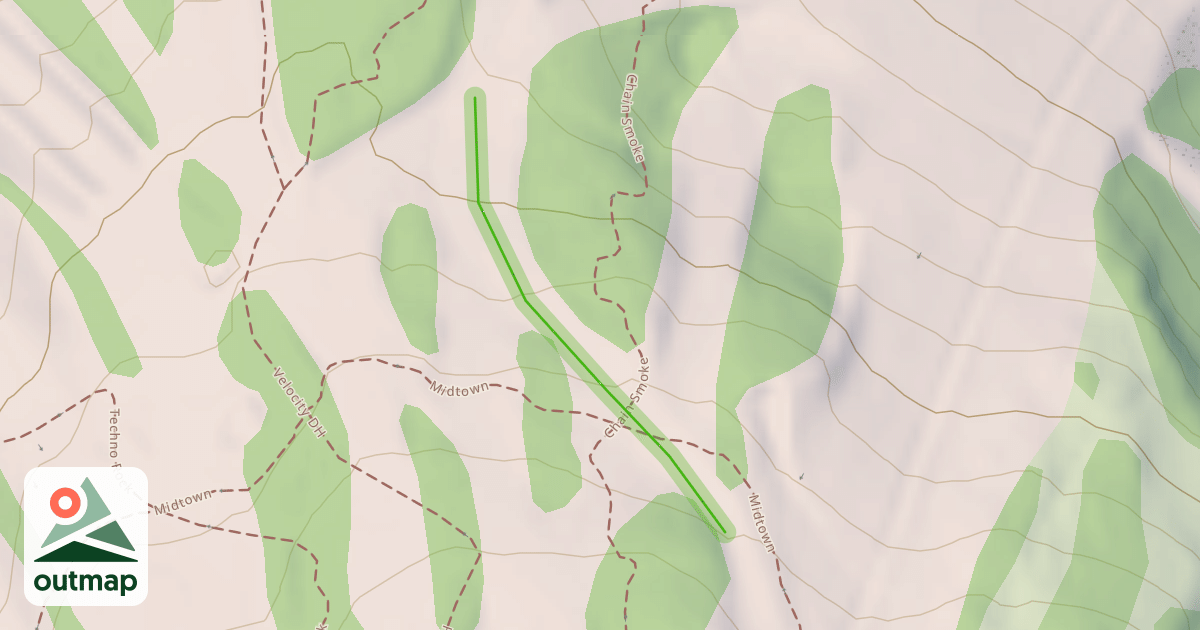 Map of Sant Moritz