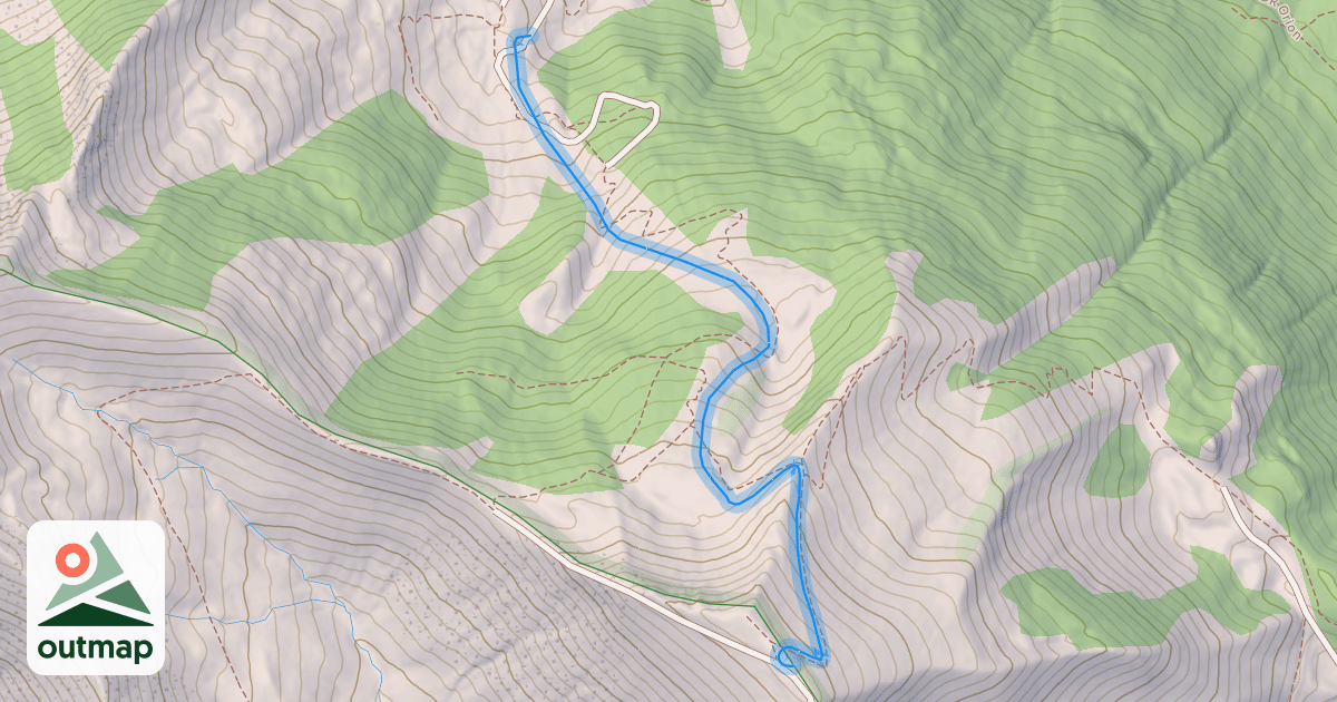 Map of Valcibière