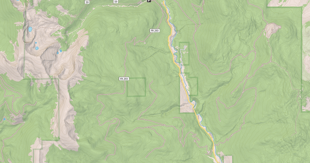 Map preview of JERU CREEK