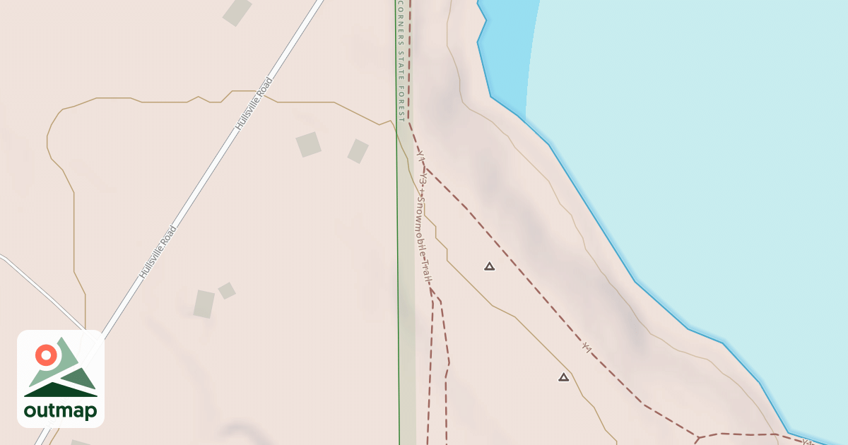 Map of Y3 / Snowmobile Trail