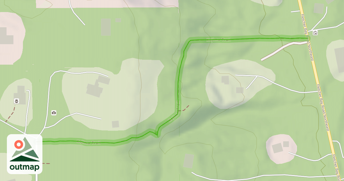 Map of Kojima Trail