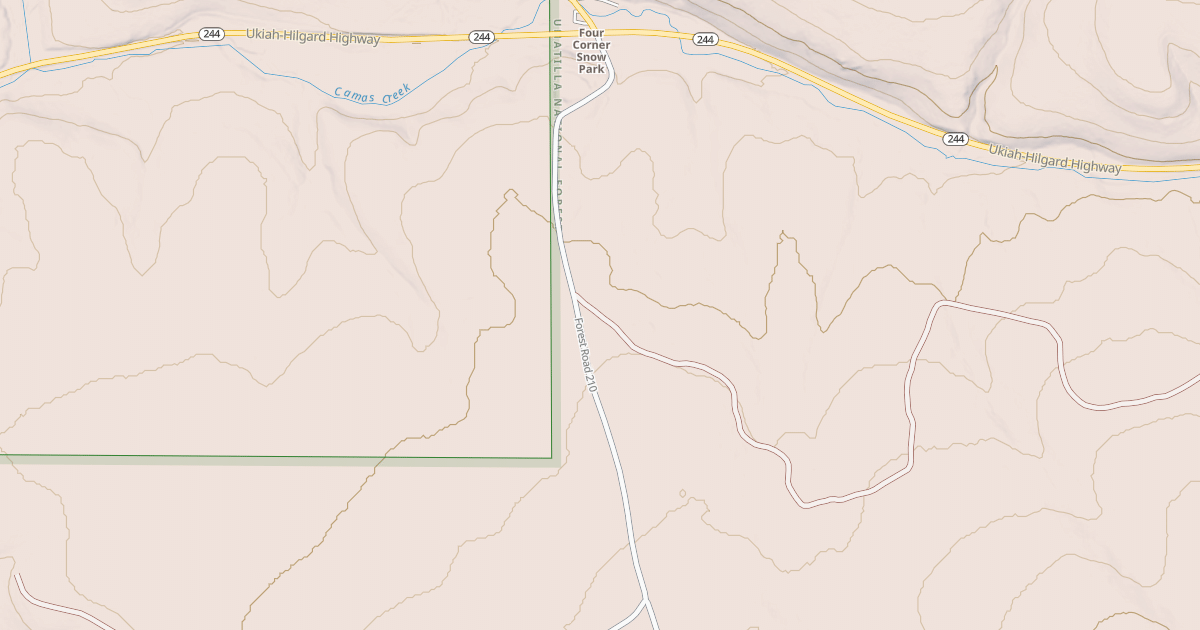 Map preview of USFS Motor Vehicle Use Map Roads {4019AEB2-211B-4081-B556-F1569CED5371}