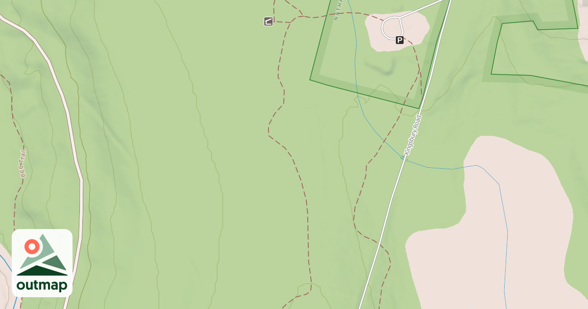 Map of Natchaug Forest Trail