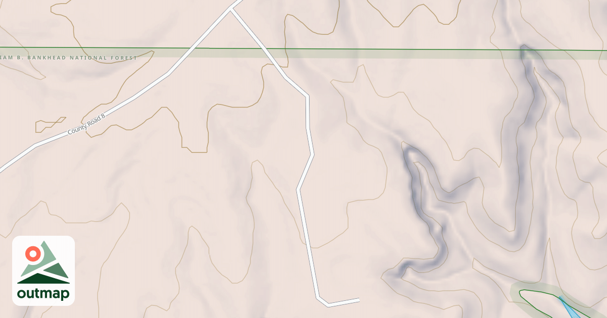 Map of LITTLE EASY