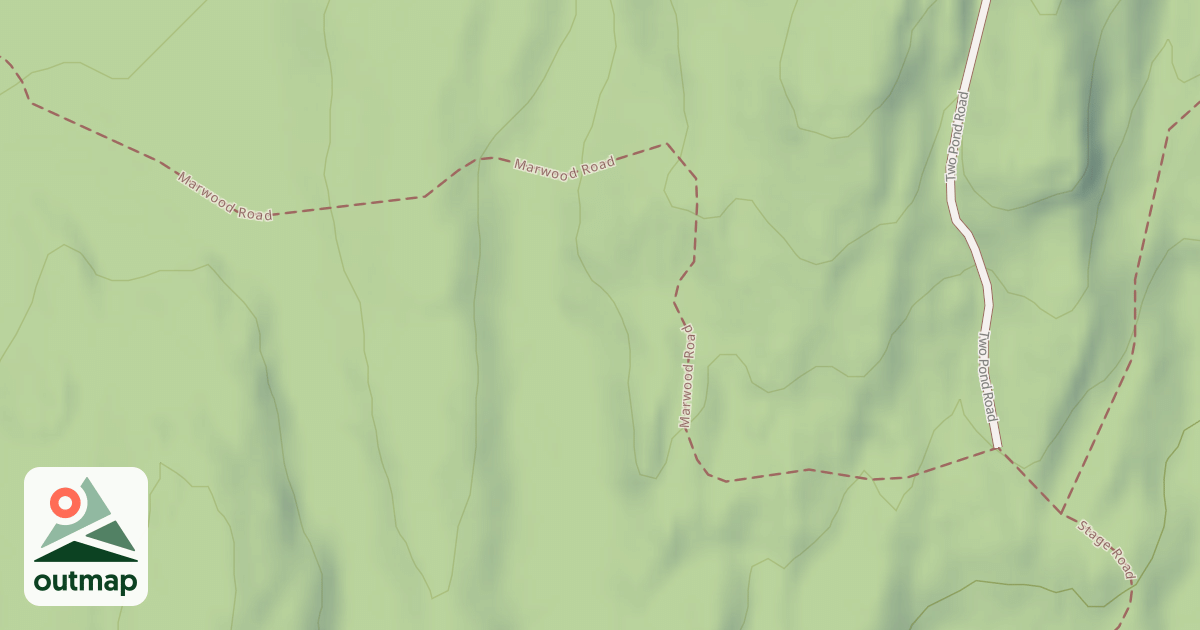 Map of Marwood Trail