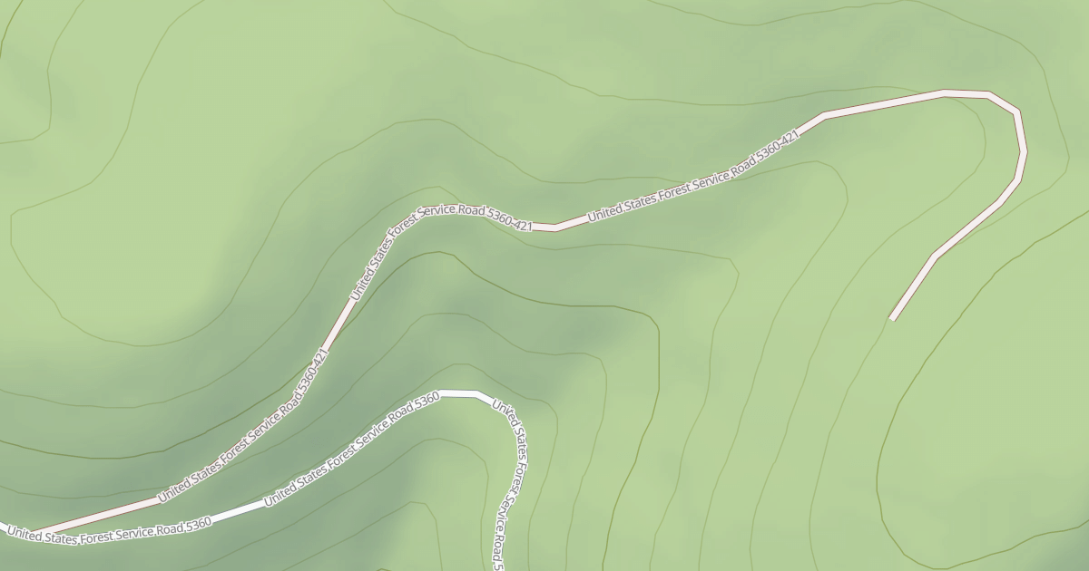 Map preview of USFS Motor Vehicle Use Map Roads {48E38FDC-2ABB-4165-80A7-3029827589C2}