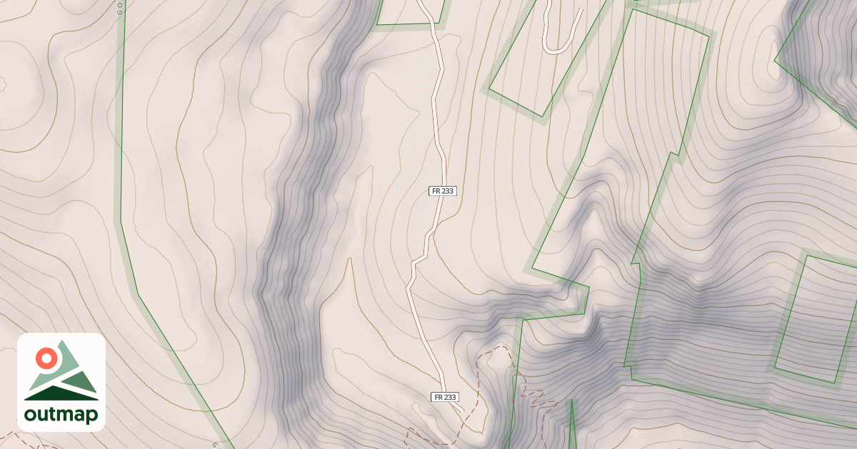 Map of CROOKED RIVER
