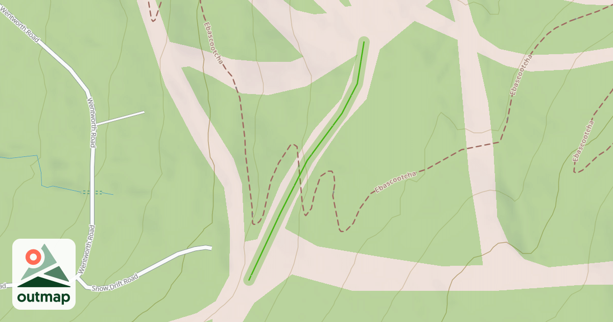 Map of Timberline Lane