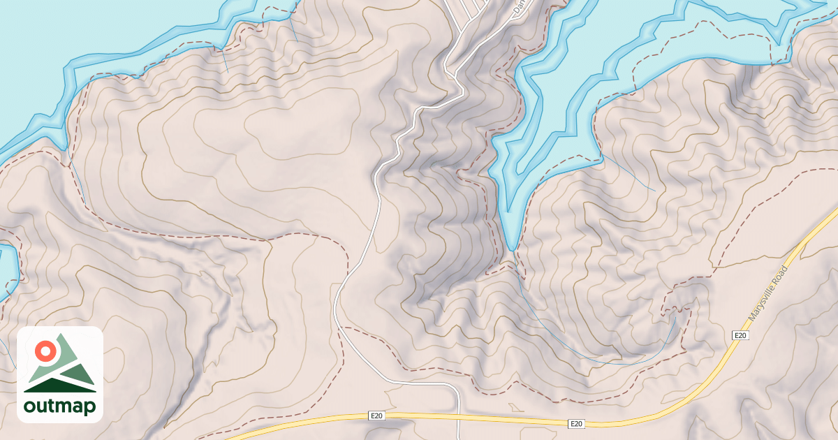 Map of DARK DAY BOAT RAMP