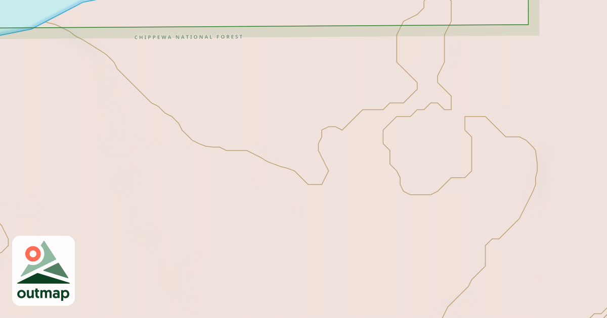 Map of EAST SCHRAM LAKE
