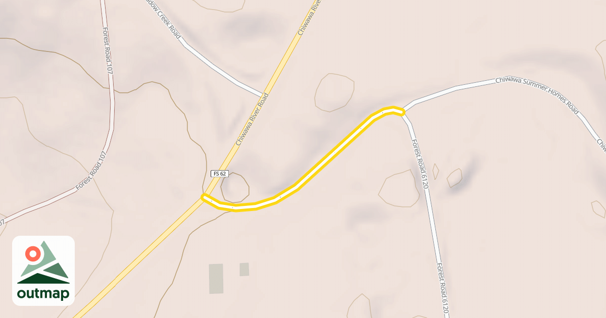 Map of Chiwawa Loop