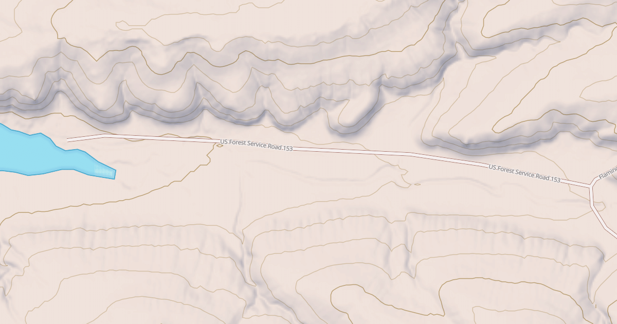 Map preview of LOWE CANYON