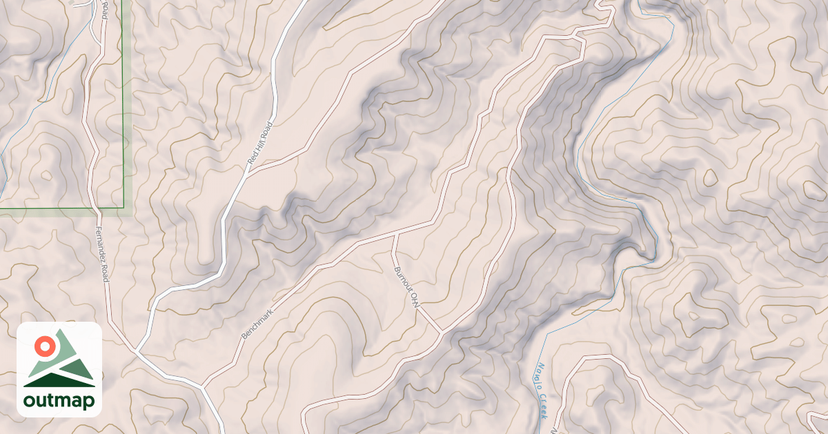 Map of USFS Motor Vehicle Use Map Trails 7646