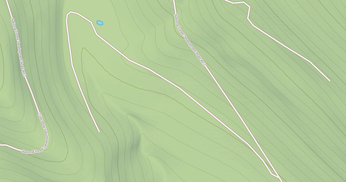 Map preview of CANYON CR W DRY FK D