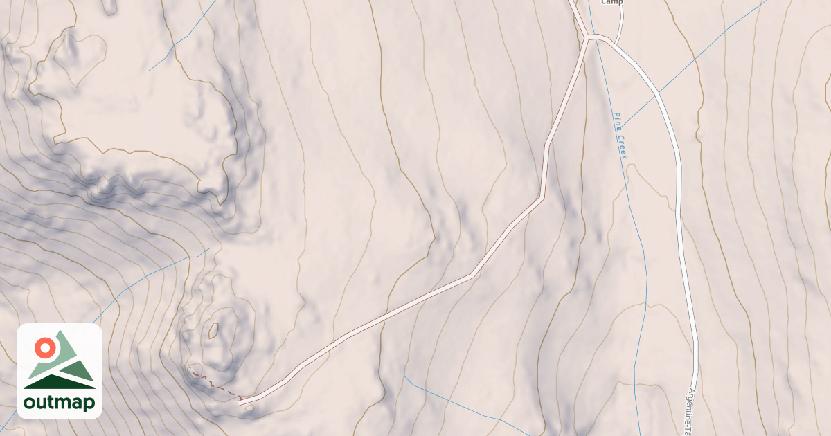 Map of ARGNTE TAYLSVLL SPUR B