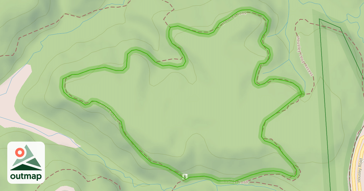 Map of Housley Loop