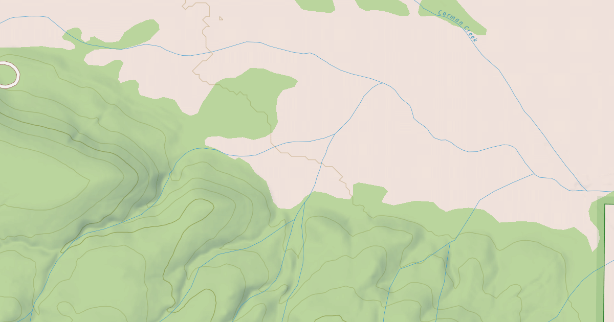 Map preview of CARMEN VALLEY SPUR