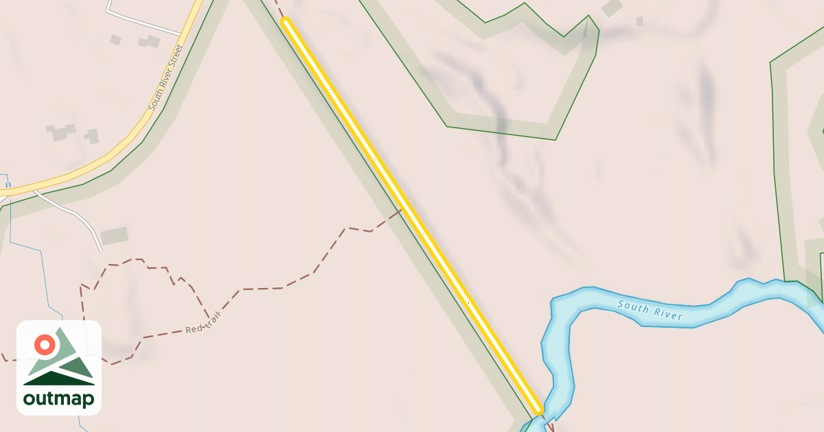 Map of South River Trail